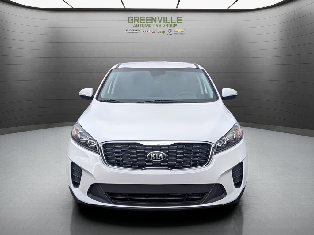 2020 Kia Sorento LX V6 - Snow White Pearl exterior view 8