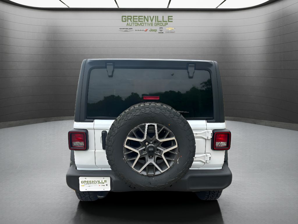 2025 Jeep Wrangler Sport S - Bright White Clearcoat exterior view 6