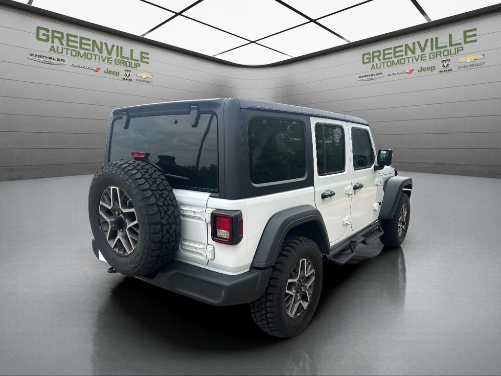 2025 Jeep Wrangler Sport S - Bright White Clearcoat exterior view 5