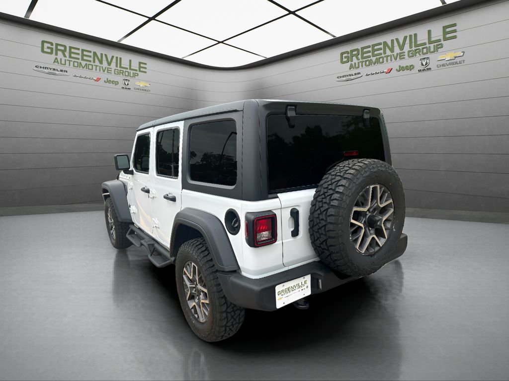 2025 Jeep Wrangler Sport S - Bright White Clearcoat exterior view 7