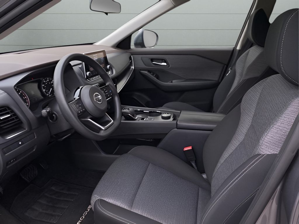 2021 Nissan Rogue SV - Gun Metallic exterior view 12