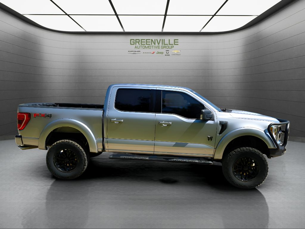 2022 Ford F-150 XLT SPORT ROCKY RIDGE FX4 - Iconic Silver Metallic exterior view 5