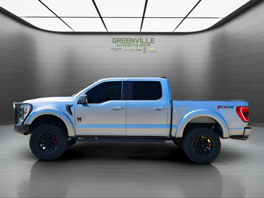 2022 Ford F-150 XLT SPORT ROCKY RIDGE FX4 - Iconic Silver Metallic exterior view 6