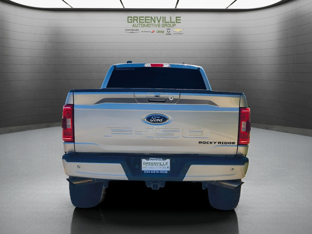 2022 Ford F-150 XLT SPORT ROCKY RIDGE FX4 - Iconic Silver Metallic exterior view 9
