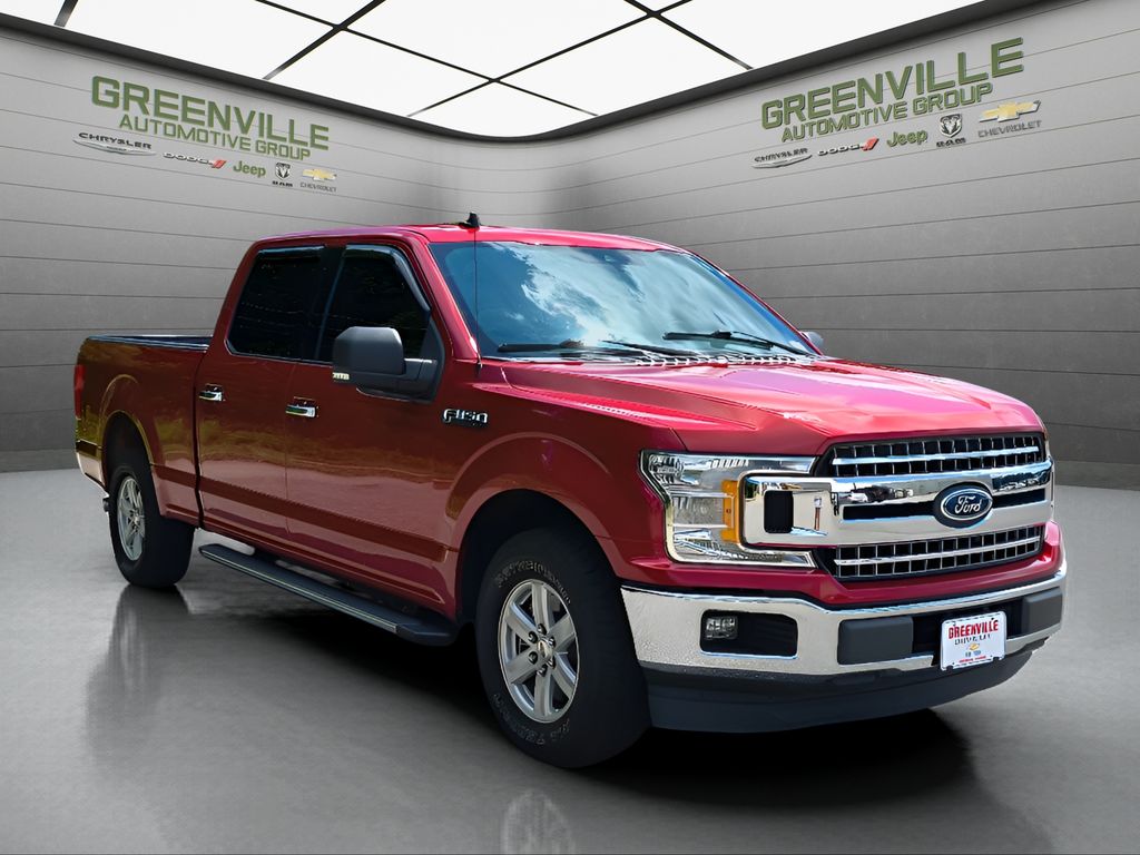 2020 Ford F-150 XLT SuperCrew 4x2 - Rapid Red Metallic Tinted Clearcoat exterior view 7
