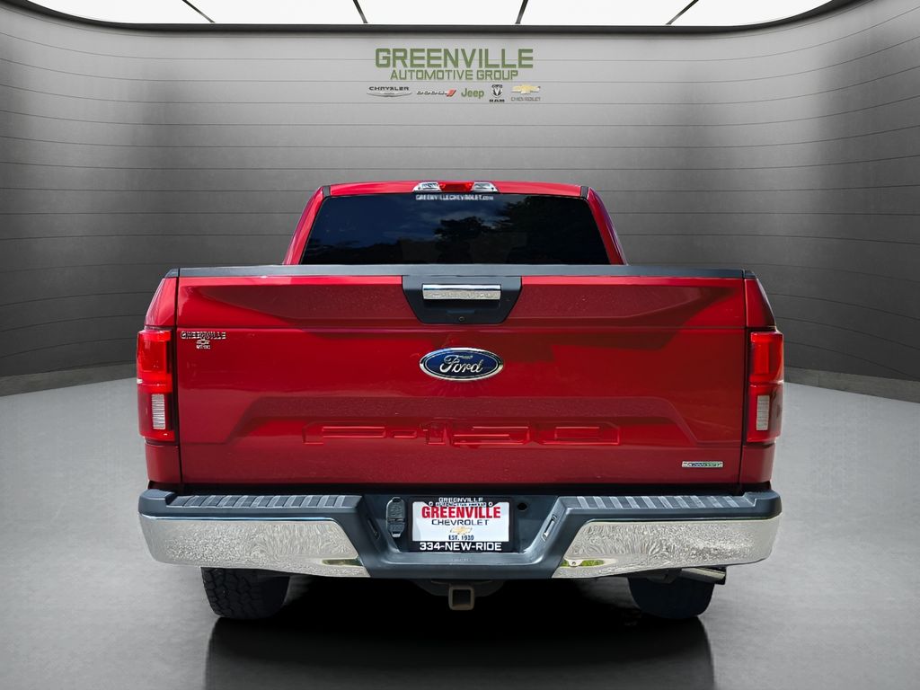 2020 Ford F-150 XLT SuperCrew 4x2 - Rapid Red Metallic Tinted Clearcoat exterior view 4