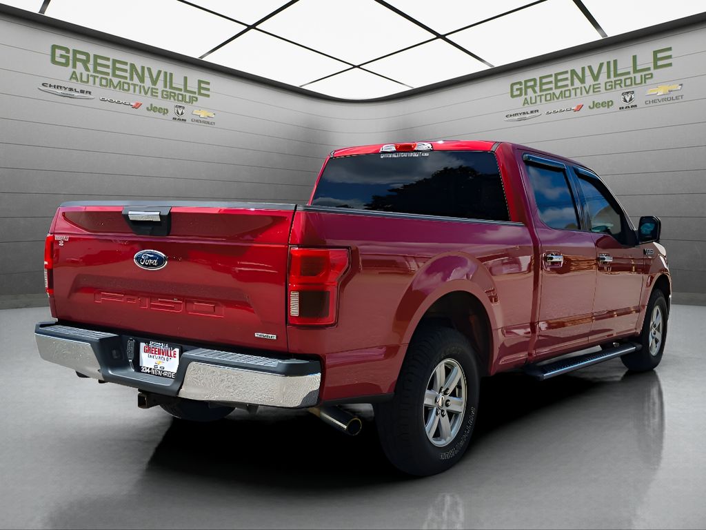 2020 Ford F-150 XLT SuperCrew 4x2 - Rapid Red Metallic Tinted Clearcoat exterior view 5