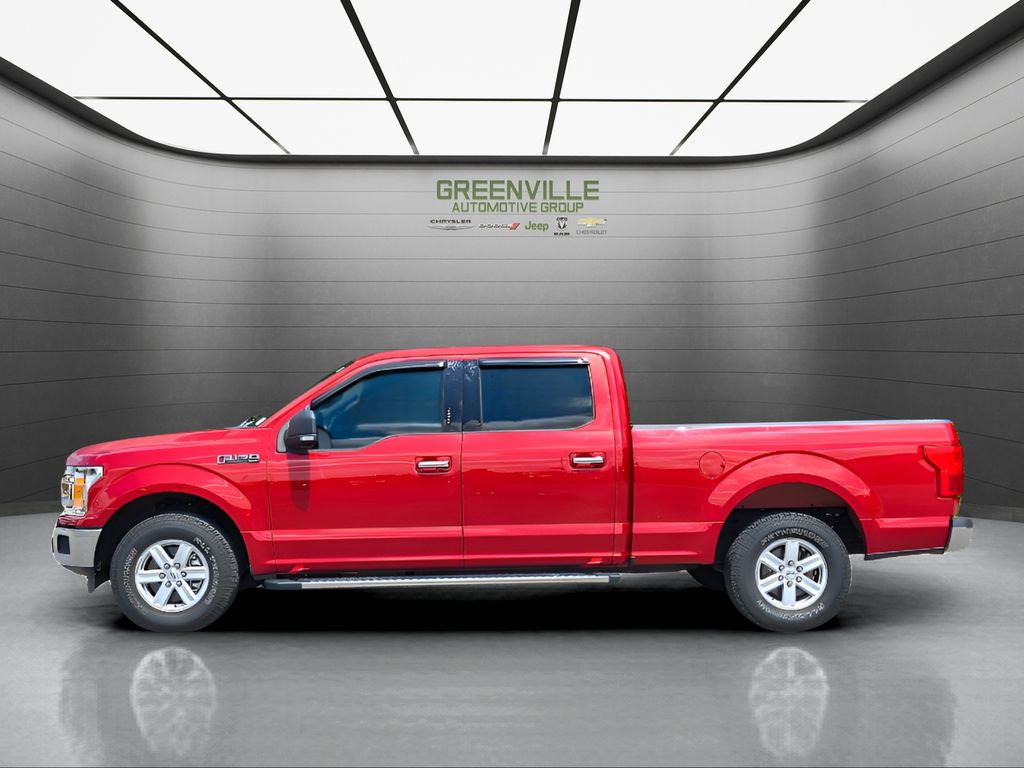 2020 Ford F-150 XLT SuperCrew 4x2 - Rapid Red Metallic Tinted Clearcoat exterior view 2
