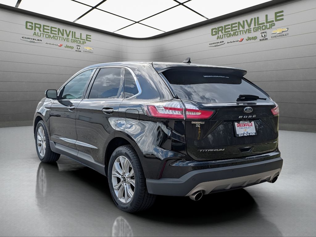 2024 Ford Edge Titanium - Agate Black Metallic exterior view 6