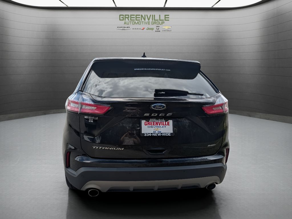 2024 Ford Edge Titanium - Agate Black Metallic exterior view 7