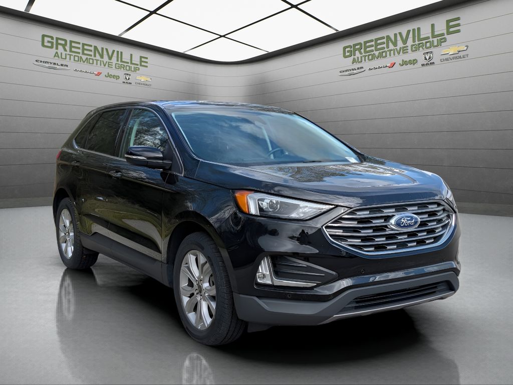 2024 Ford Edge Titanium - Agate Black Metallic exterior view 11