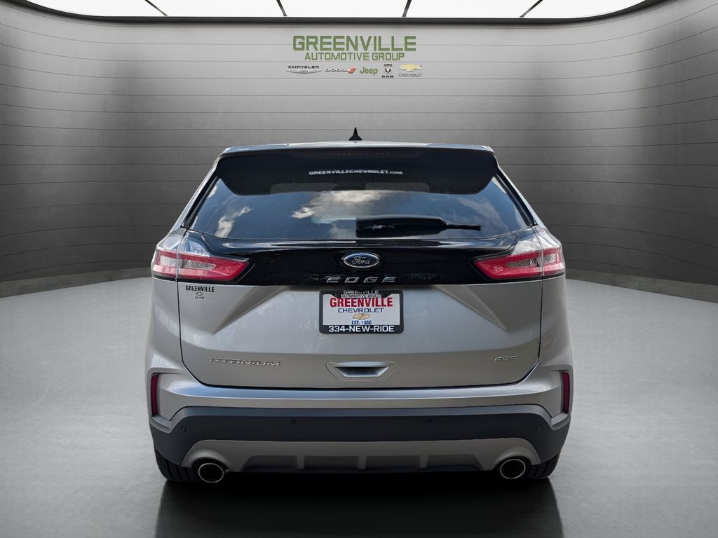 2024 Ford Edge Titanium - Iconic Silver Metallic exterior view 7