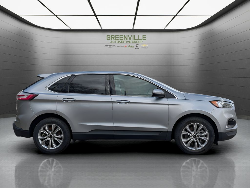 2024 Ford Edge Titanium - Iconic Silver Metallic exterior view 10