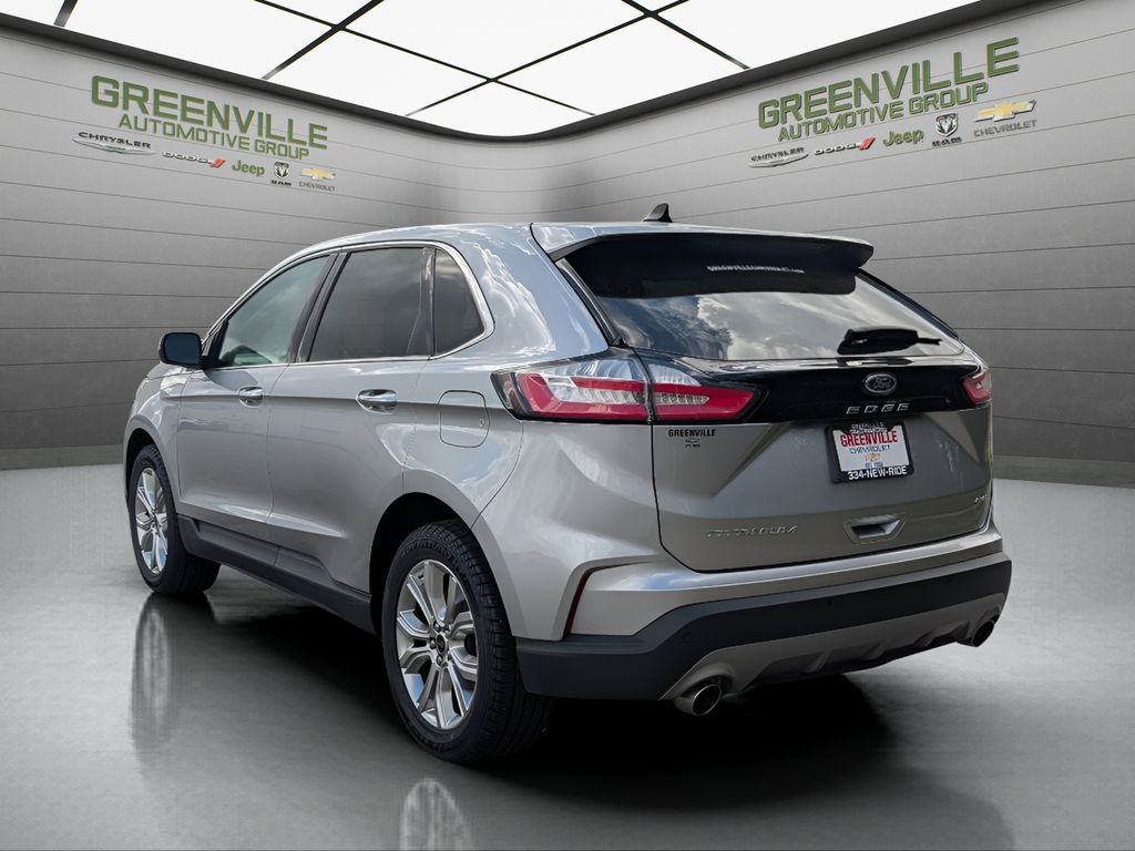 2024 Ford Edge Titanium - Iconic Silver Metallic exterior view 6