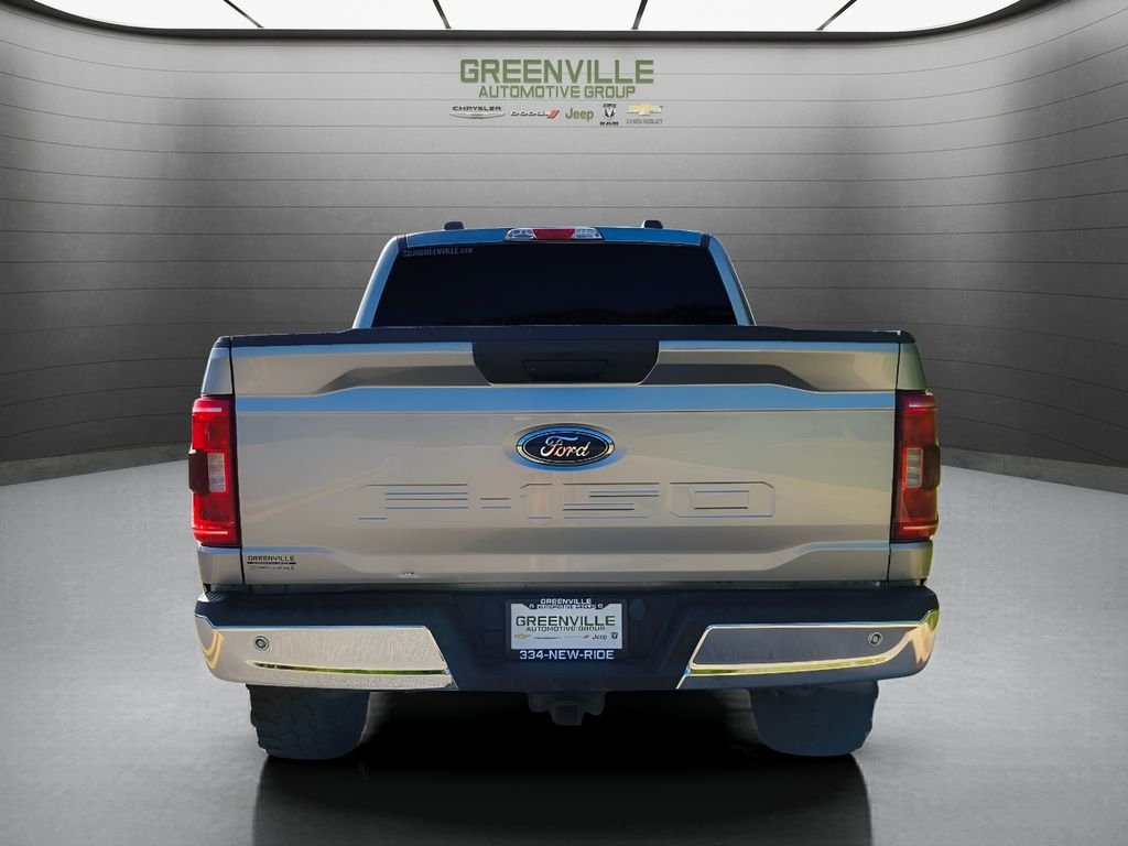 2023 Ford F-150 XLT 4WD SUPERCREW - Iconic Silver Metallic exterior view 4