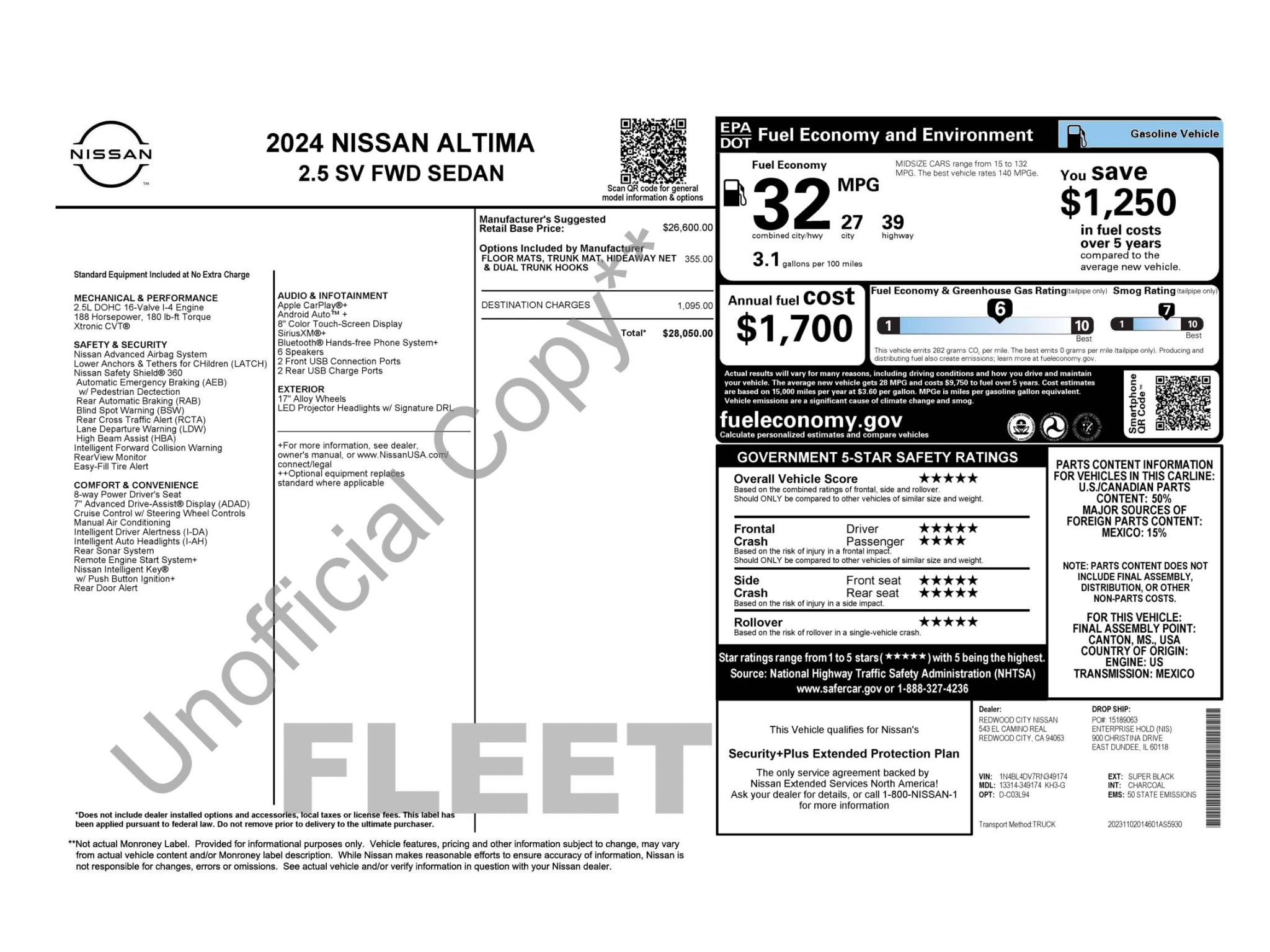 used 2024 NISSAN ROGUE SV