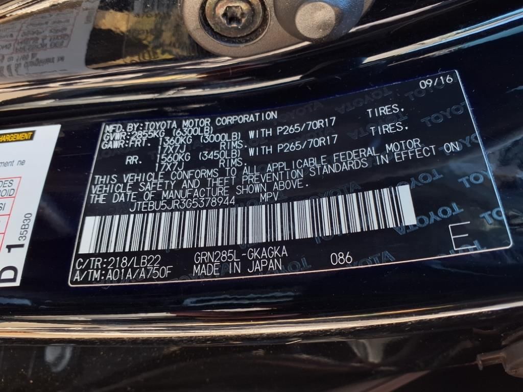 Used 2016 Toyota 4Runner SUV