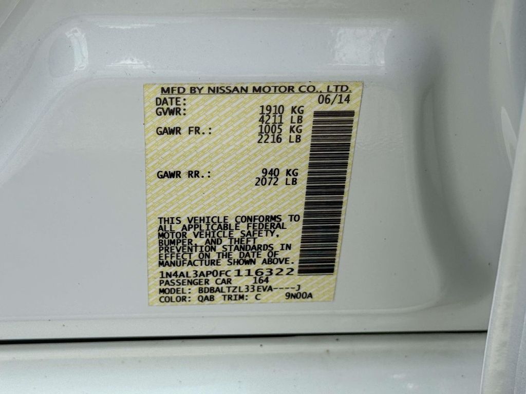 Used 2015 Nissan Altima Sedan