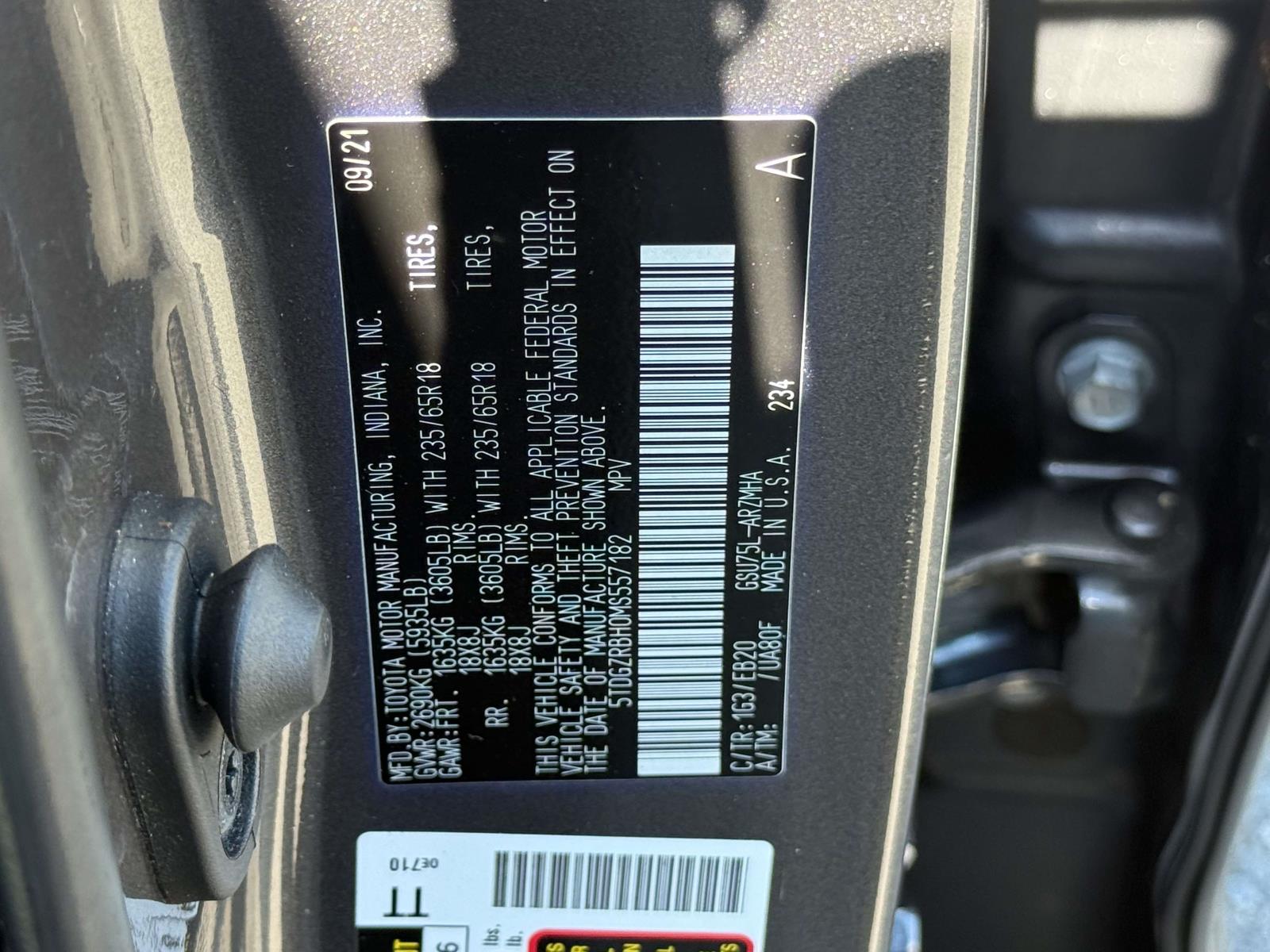 Used 2021 Toyota Highlander SUV