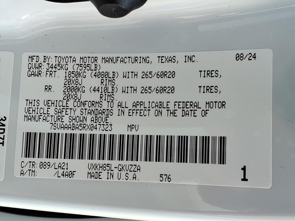 Used 2024 Toyota Sequoia SUV