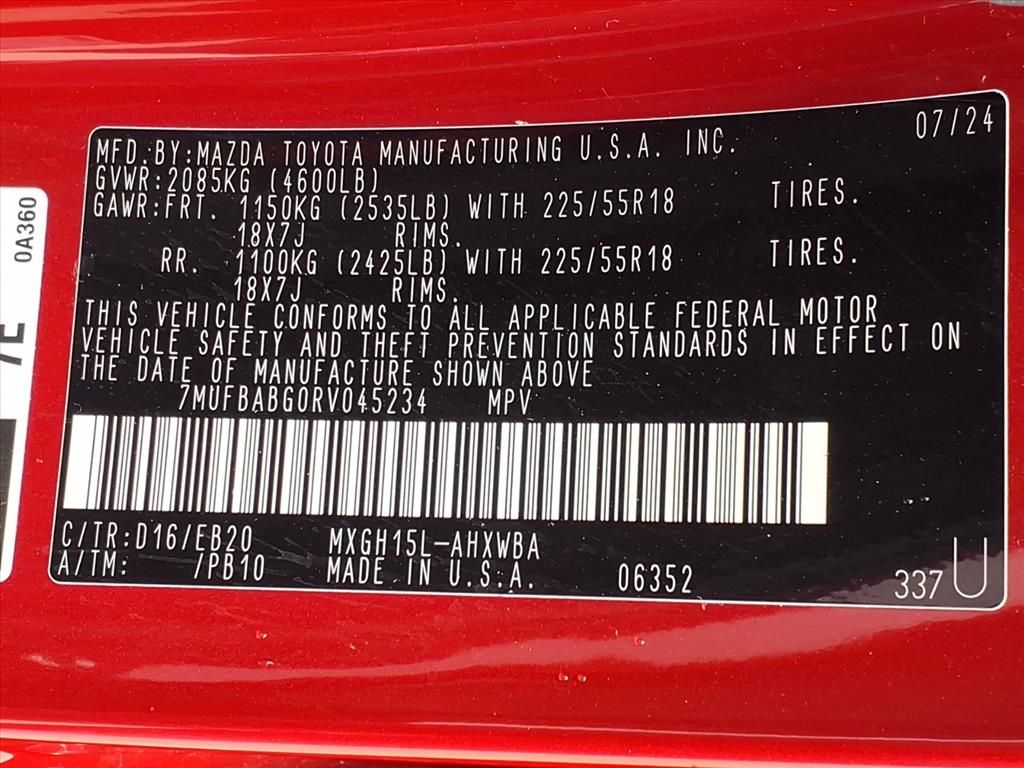 Used 2024 Toyota Corolla Cross Hybrid SUV