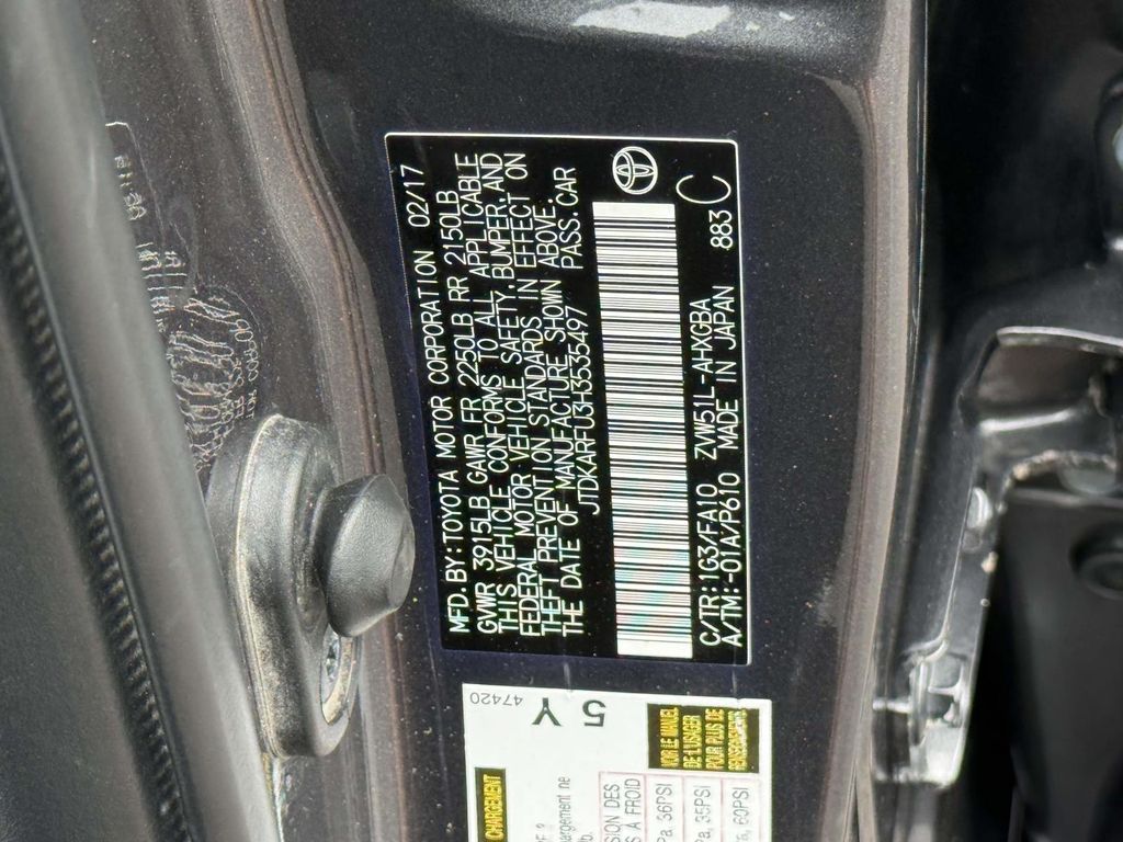 Used 2017 Toyota Prius Hatchback