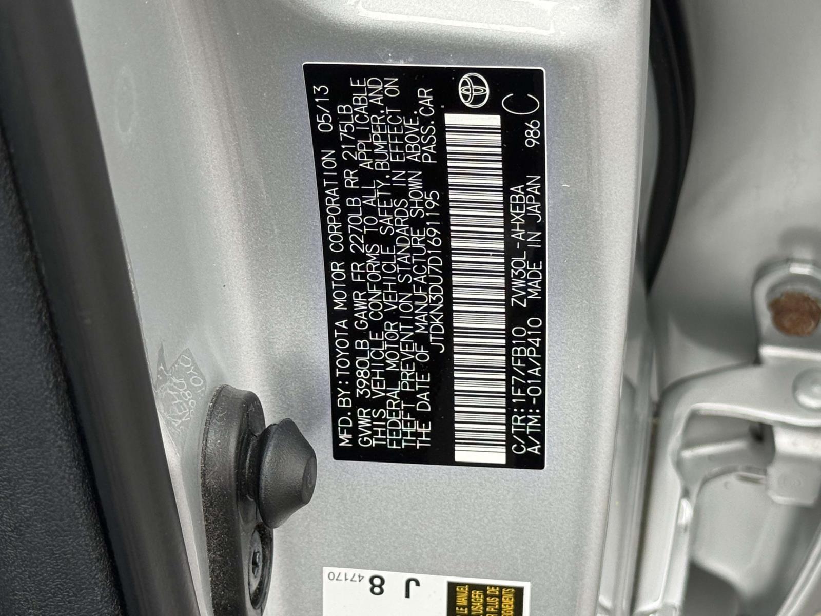 Used 2013 Toyota Prius Hatchback