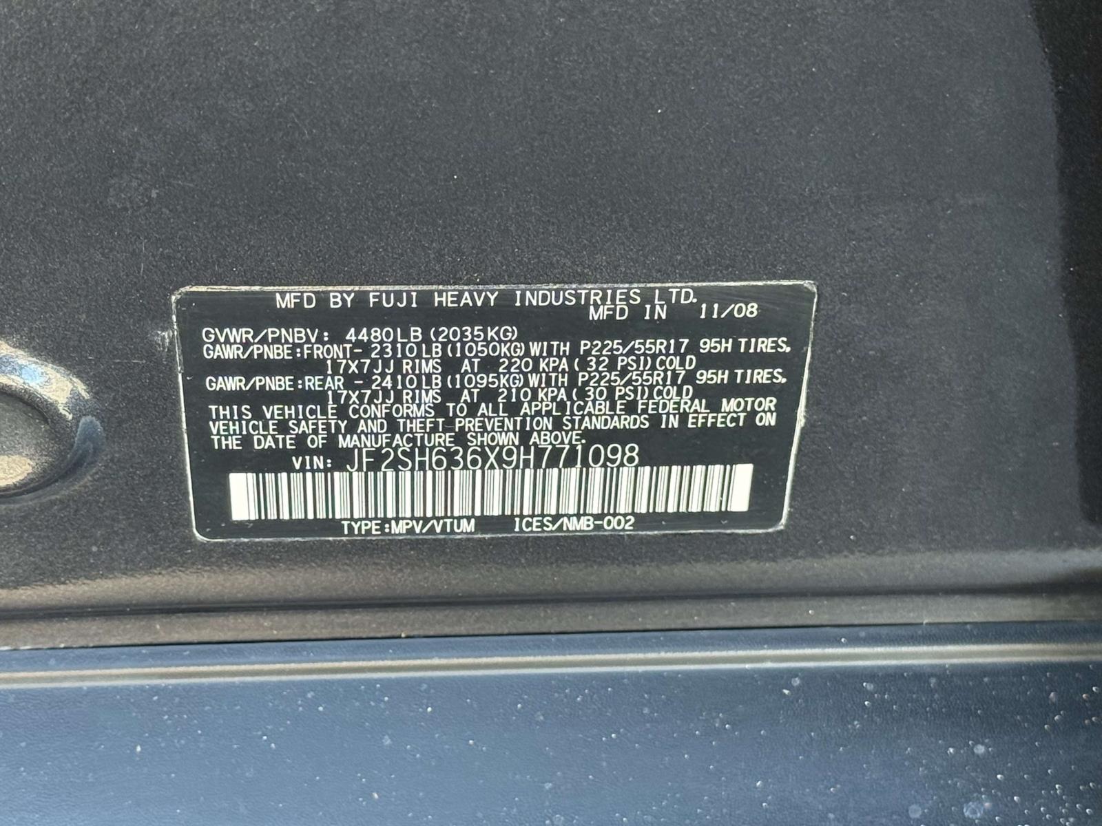 Used 2009 Subaru Forester SUV