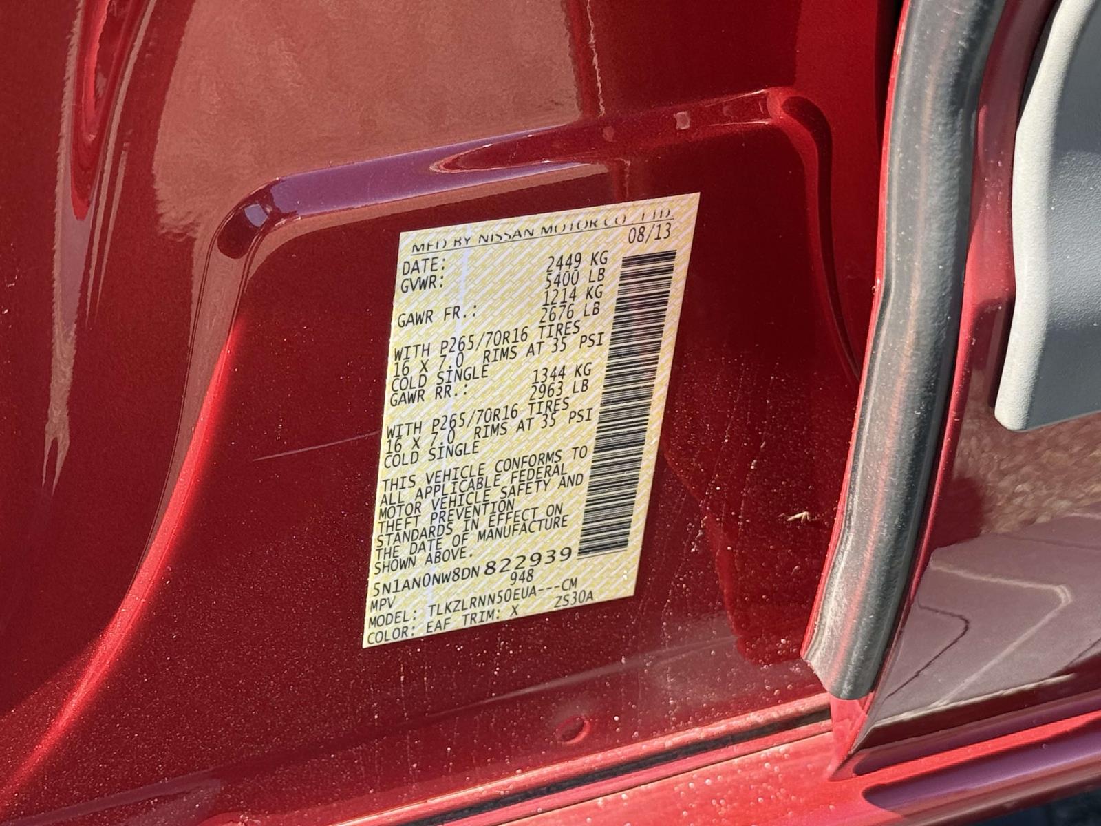 Used 2013 Nissan Xterra SUV