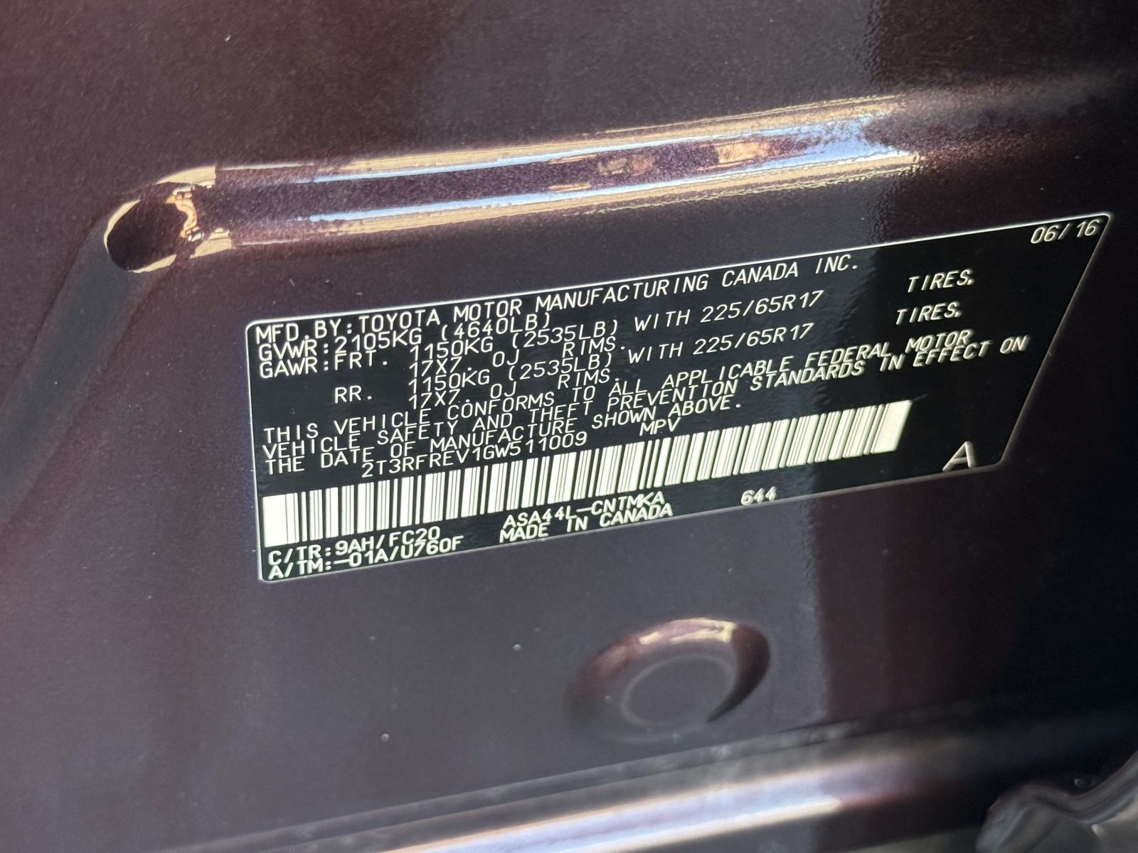 Used 2016 Toyota RAV4 SUV