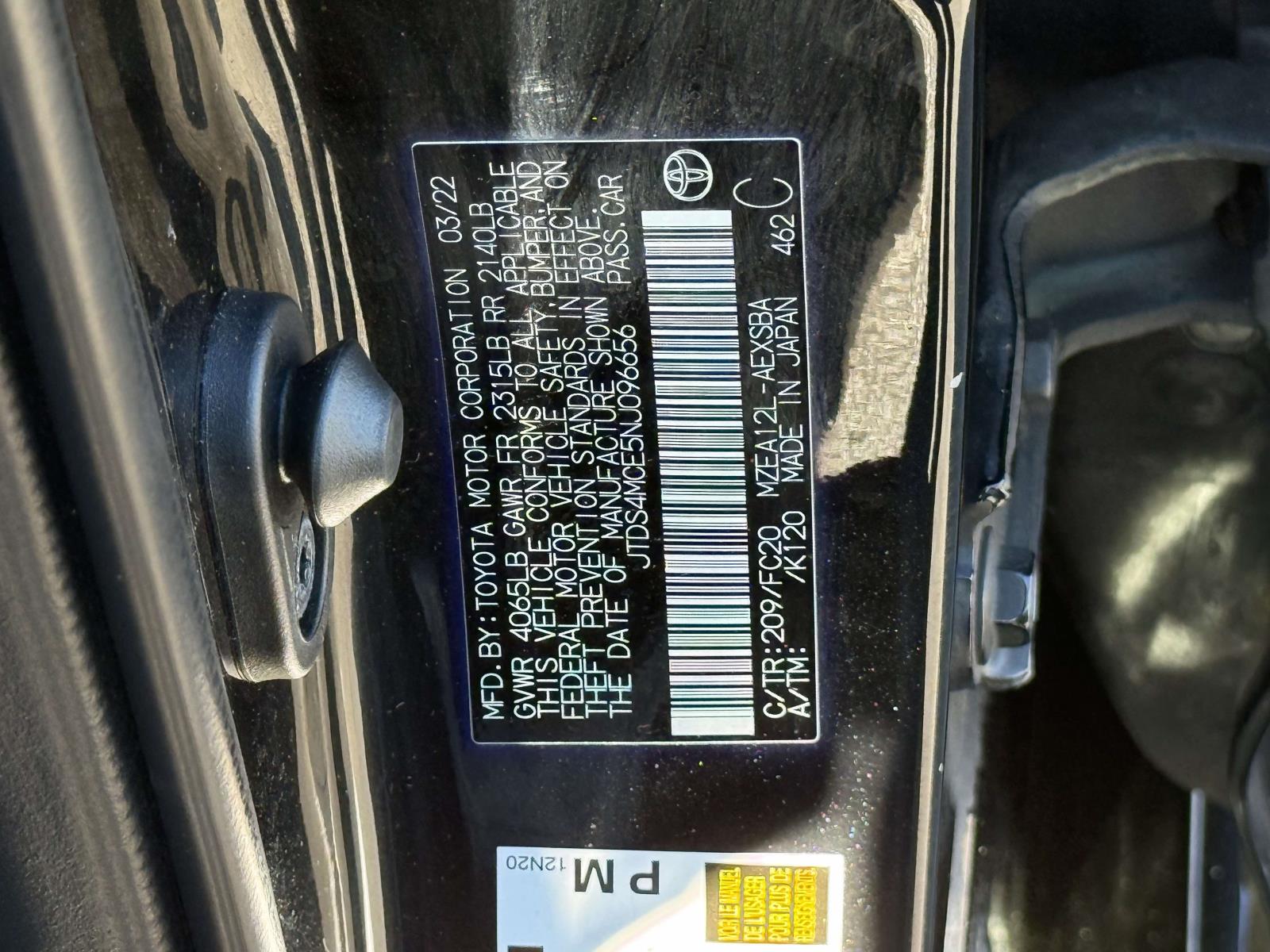 Used 2022 Toyota Corolla Sedan