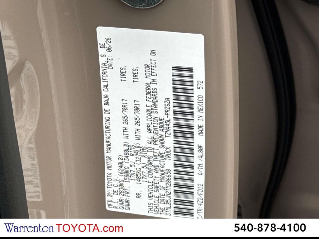 New 2026 Toyota Tacoma Truck