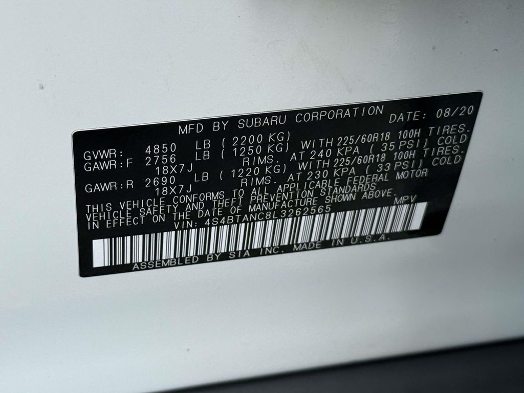 Used 2020 Subaru Outback SUV