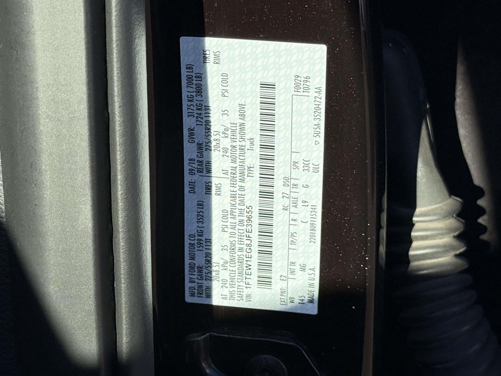 Used 2018 Ford F-150 Truck