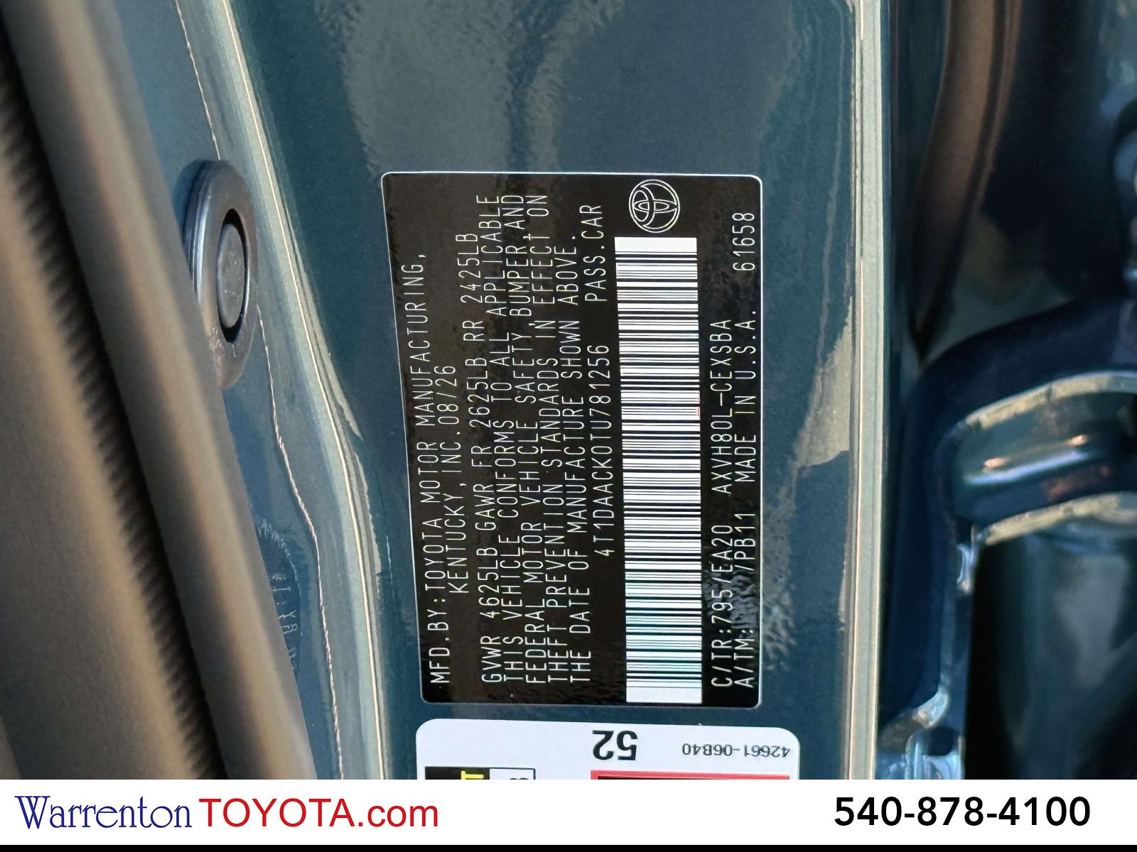 New 2026 Toyota Camry Sedan