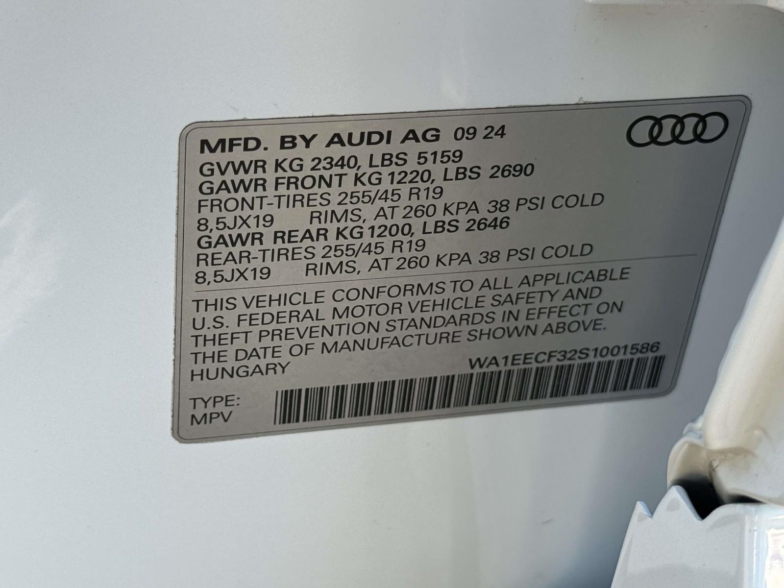 Used 2025 Audi Q3 SUV