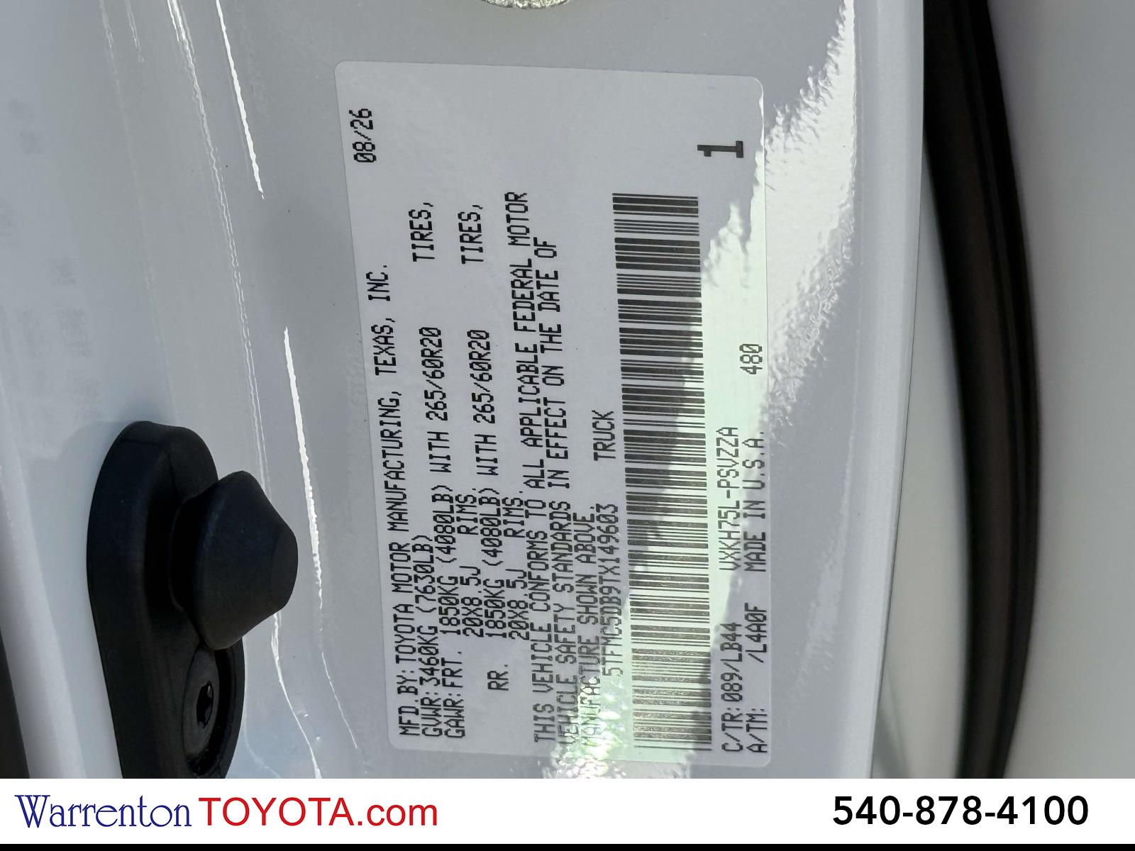 New 2026 Toyota Tundra i-FORCE MAX Truck