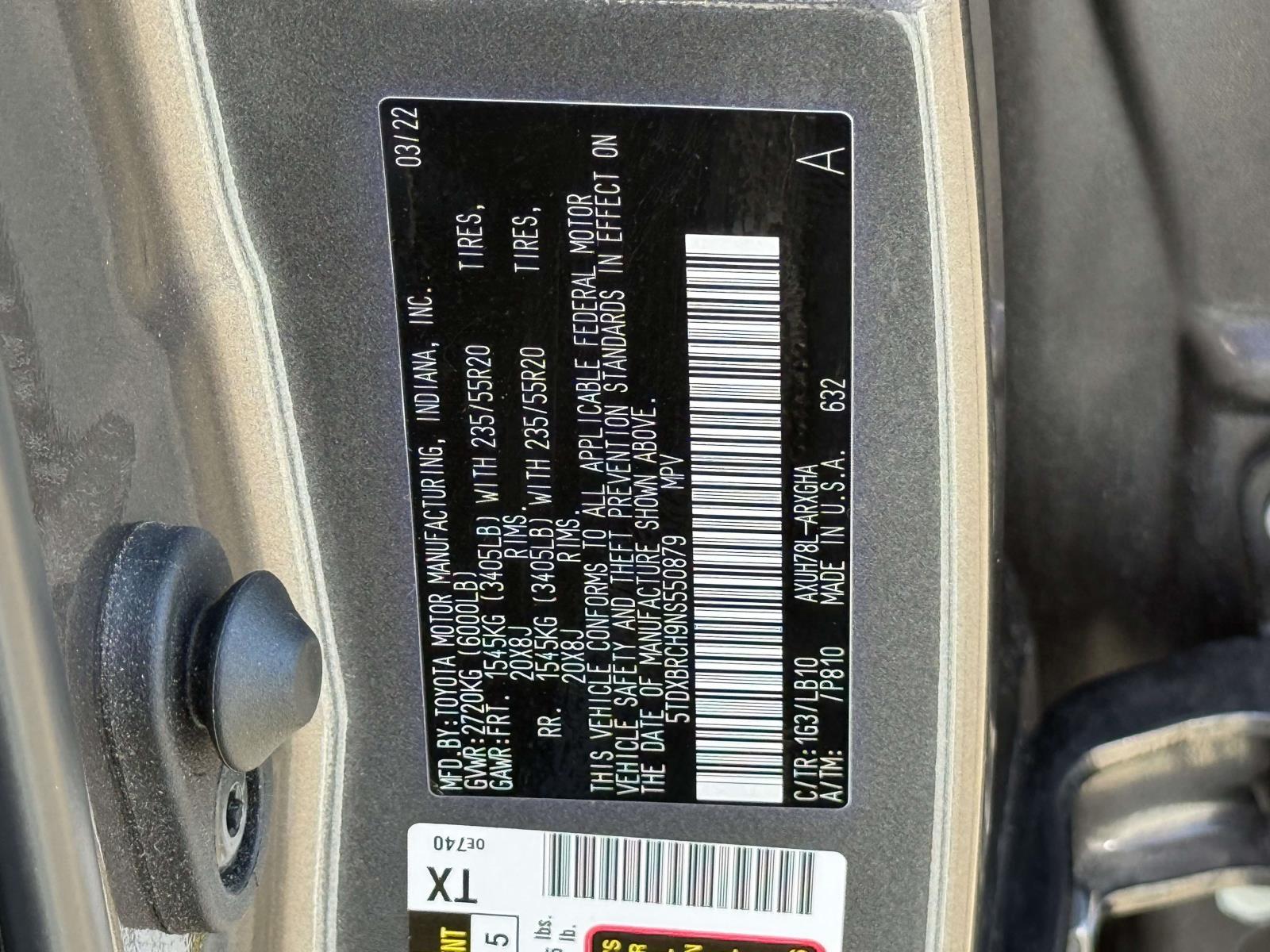 Used 2022 Toyota Highlander Hybrid SUV