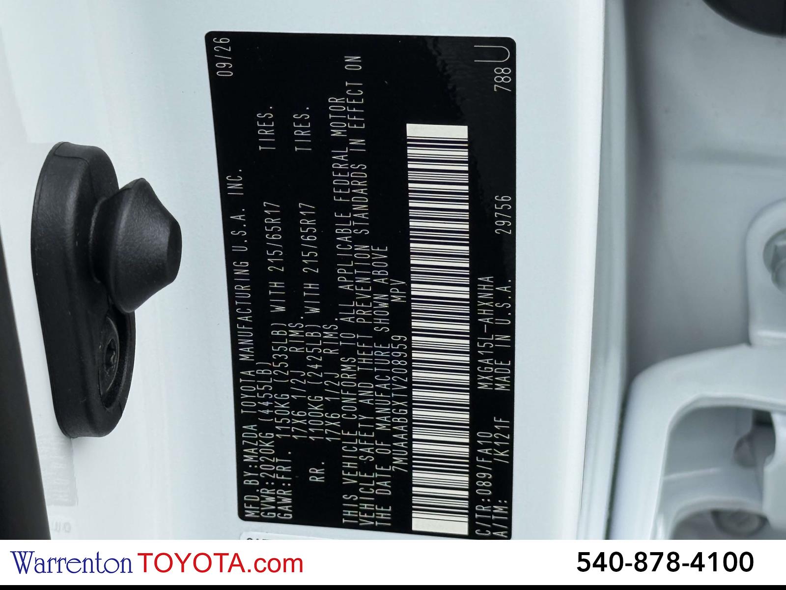 New 2026 Toyota Corolla Cross SUV