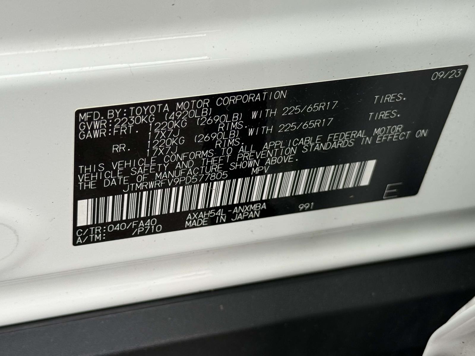 Used 2023 Toyota RAV4 Hybrid SUV