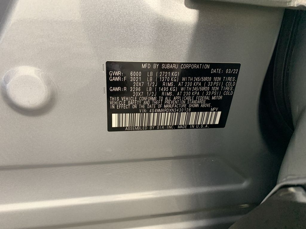 Used 2022 Subaru Ascent SUV