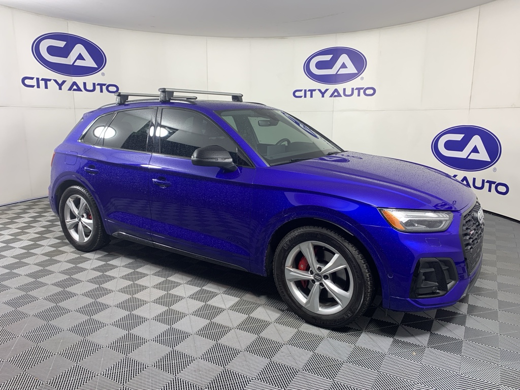 Ultra Blue Metallic 2021 Audi SQ5 SUV / Crossover All-Wheel Drive 8-Speed Automatic