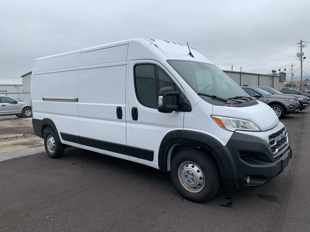 Bright White Clearcoat 2023 RAM ProMaster 2500 159 High Roof Cargo Van FWD Van Front-Wheel Drive 9-Speed Automatic