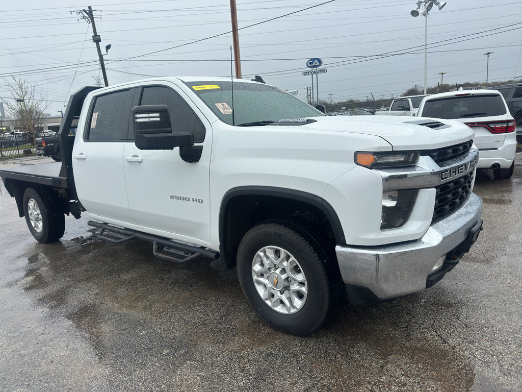 Summit White 2022 Chevrolet Silverado 2500HD LT Crew Cab LB 4WD Pickup Truck Four-Wheel Drive Automatic