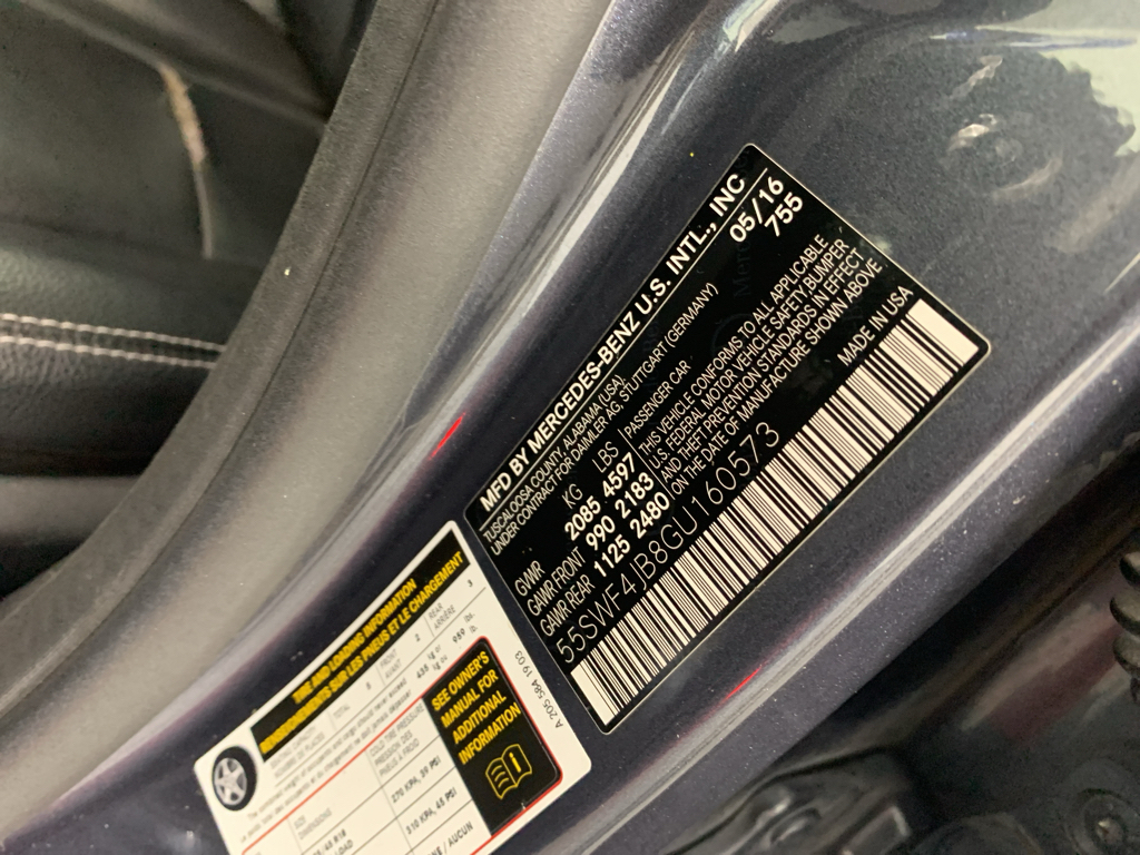 Used 2016 Mercedes-benz C-Class Sedan