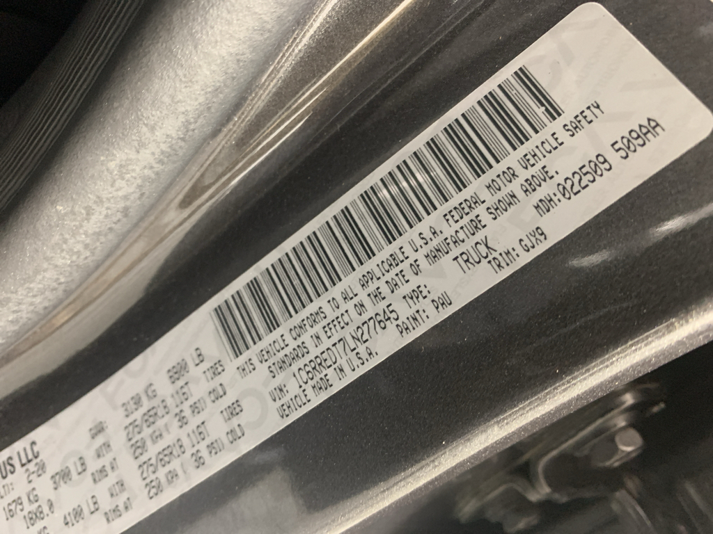 Used 2020 Ram 1500 Truck