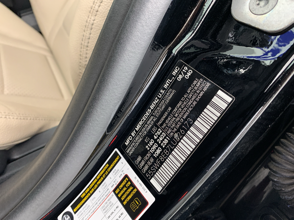 Used 2020 Mercedes-benz C-Class Sedan