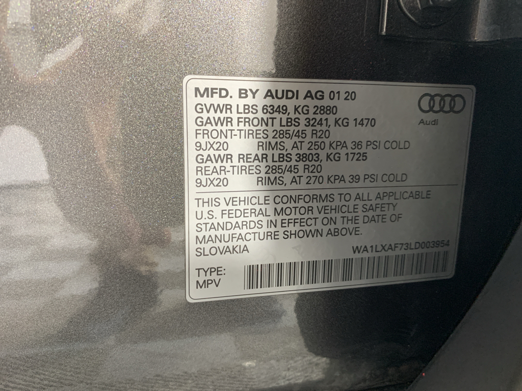 Used 2020 Audi Q7 SUV