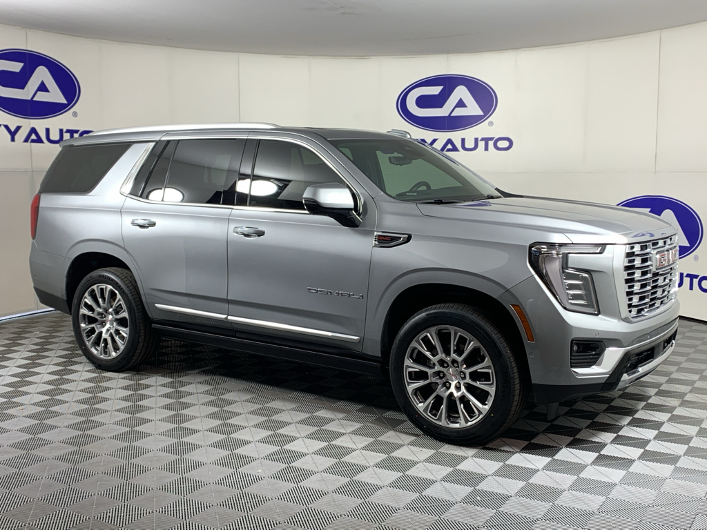 Sterling Metallic 2025 GMC Yukon Denali 4WD SUV / Crossover Four-Wheel Drive Automatic