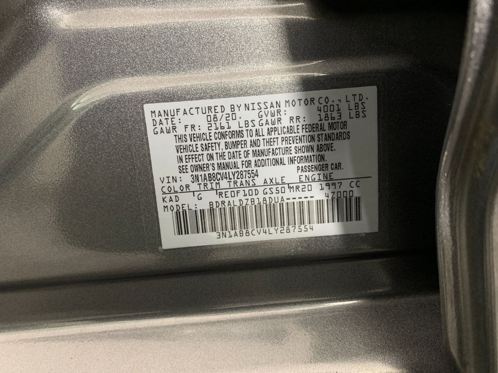 Used 2020 Nissan Sentra Sedan